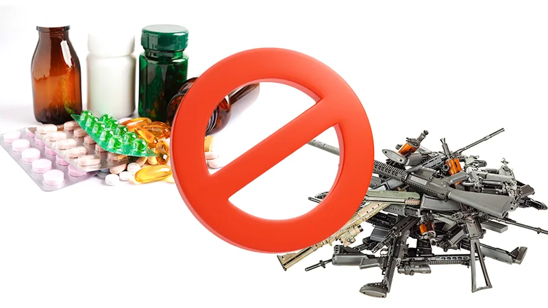 Artículos prohibidos para envíos a Colombia