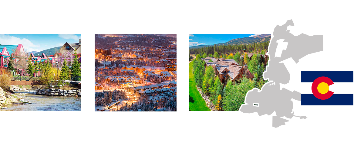Cobertura frecuente de envíos desde Breckenridge, Colorado