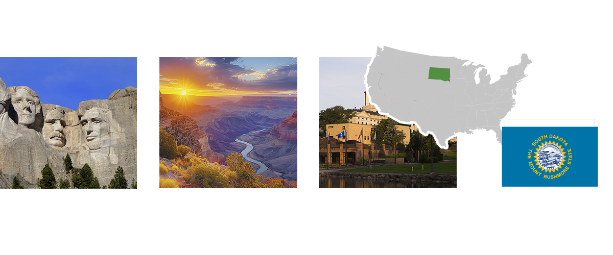 Cobertura frecuente de envíos desde South Dakota
