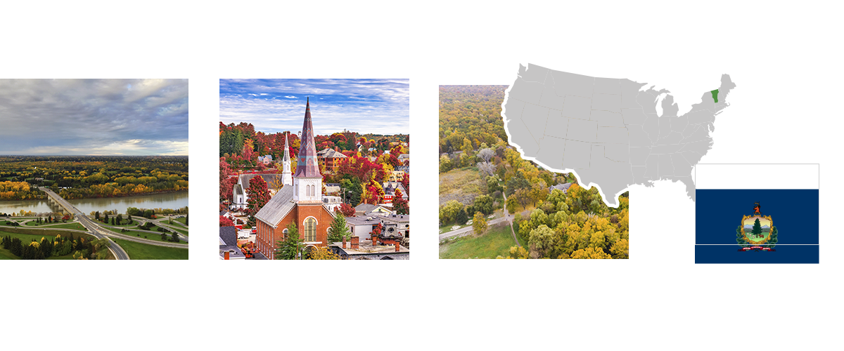 Cobertura frecuente de envíos desde Vermont